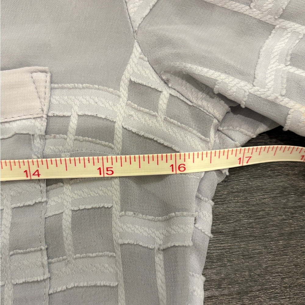 β¨ Express Sheer Button-Up Blouse | Size XS β¨ - Picture 14 of 14